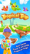 Tropical Trip - Match 3 Game screenshot 1