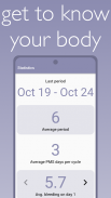 Tyd Period Tracker screenshot 1