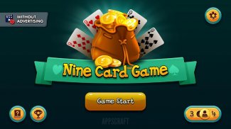 Nine Card Game online offline screenshot 1