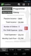 Cashflow Balance Sheet screenshot 1