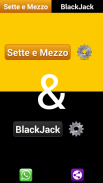 Sette E Mezzo & BlackJack screenshot 1
