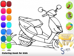 motocicleta coloração screenshot 8