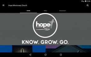 Hope Missionary Church screenshot 7