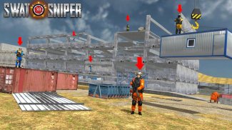 SWAT Sniper 3D 2019: Free Shooting Game screenshot 0