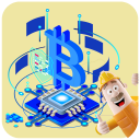 Cloud Mining Btc Icon