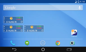 CryptoCoin Watcher - Tracker of BTC, Altcoin Price screenshot 1