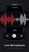 Live Microphone - Mic Announce screenshot 1