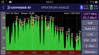 SATFINDER BT DVB-S2 screenshot 3