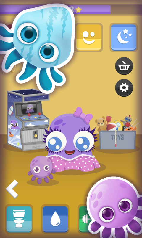 Moy 3 - Virtual Pet Game  Jogos, Bichinho, Android