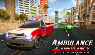 911 Ambulance City Rescue: Juego de conducción de screenshot 11