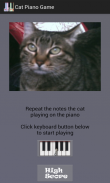 Cat Piano Memory Game screenshot 3