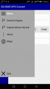 DD-DMS GPS Convert screenshot 0