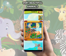 Jigsaw Puzzle Animals: Cartoon Puzzles for Kids screenshot 2