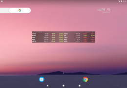 Stocks Widget (open source) screenshot 4