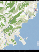 Côte d’Azur Offline Kaart screenshot 0