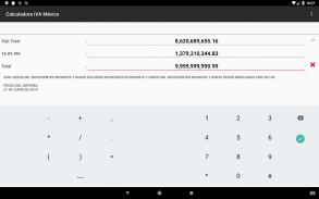 Calculadora IVA México screenshot 3