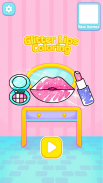 Glitter Lips coloring screenshot 4