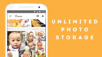 Famm - 免费宝宝相册、儿童日记和私密照片分享应用 screenshot 5