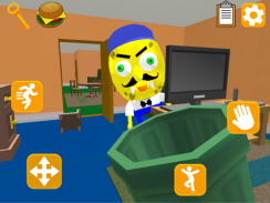 Sponge Neighbor Escape 3D screenshot 4