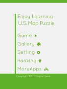 E. Learning U.S. Map Puzzle screenshot 8