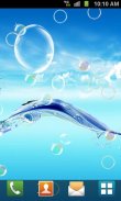 Water Bubble live wallpaper screenshot 1