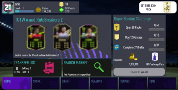 NT 21 Draft + Pack Opener screenshot 0