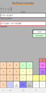Physics Calculator for High School Physics screenshot 0
