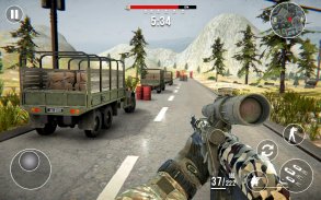 نبرد جنگ با تفنگ: مبارزه اکشن screenshot 0