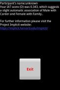 Implicit Association Test screenshot 2
