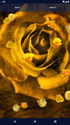 Golden Roses Live Wallpaper screenshot 3
