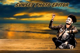 Sunset Photo Editor screenshot 0