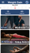 Weight Gain Workouts Food Diet screenshot 4