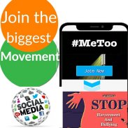 MeToo - Join the Movement and Stories screenshot 1