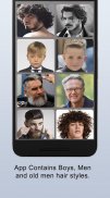Boys Men Hairstyles, Hair cuts screenshot 4