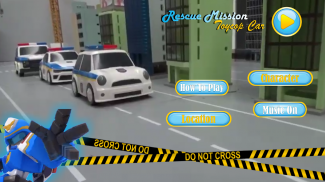Rescue Mission Toy Police Car screenshot 0