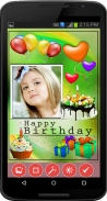 Brithday Photo Frame screenshot 2