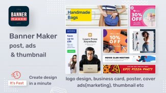 Banner Maker : ads & thumbnail screenshot 4