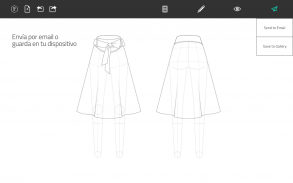Fashion Design Flat Sketch screenshot 9