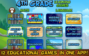 Fourth Grade Learning Games screenshot 0