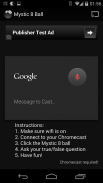 Mystic 8 Ball (Chromecast) screenshot 1