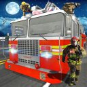 Fire Truck Rescue Driving Sim Icon