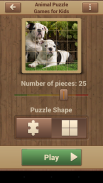 Quebra Cabeça Jogos de Animais screenshot 4