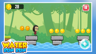 Water Run Run : Jungle Hero Time screenshot 2