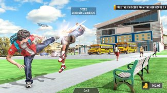 Bad Bully Guys Game: High school Gangsters 3d screenshot 0