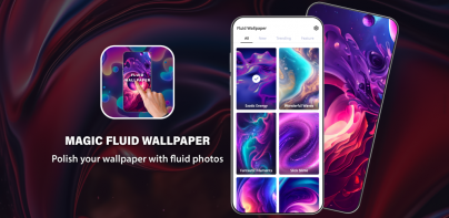 Wallpaper Hidup Fluid