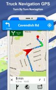 Truck ကား GPS စနစ် - Navigation, လမ်းညွှန်များ screenshot 2