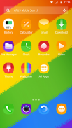 Colorful rainbow  theme screenshot 1