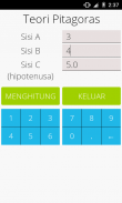 teorema Pythagoras screenshot 1