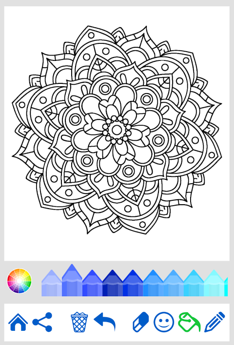 Download do APK de Livro para colorir Mandala para Android