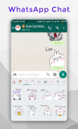 Cute & Funny Cat Sticker for WhatsApp WAStickerApp screenshot 7